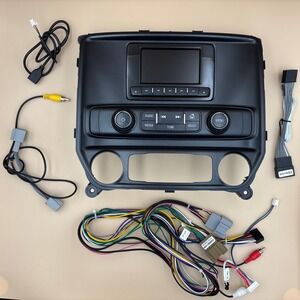 2014 - 2018 Chevy Silverado Gmc Sierra Radio Display 23486609 & Wiring Harness